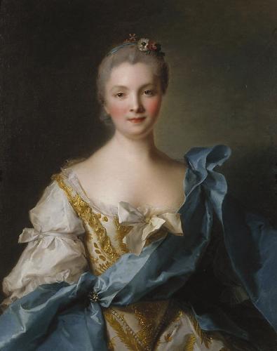 Jean Marc Nattier Madame de La Porte